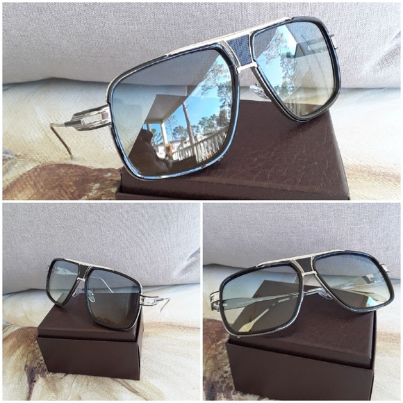 BRAND NEW 2019 MEN 2 TONE LENS SUNGLASSES - Picture 3 of 4